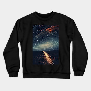 Interstellar Highway Crewneck Sweatshirt